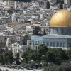 Nhà thờ Mái vòm trong quần thể đền Al-Aqsa (Israel gọi là Núi Đền) ở Đông Jerusalem, ngày 24/3/2023. (Ảnh: THX/TTXVN)