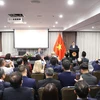 Thủ tướng Phạm Minh Chính phát biểu tại buổi gặp cộng đồng người Việt Nam tại Australia. (Ảnh: Dương Giang/TTXVN)
