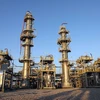 Cơ sở khai thác dầu Halfaya ở tỉnh Maysan, Iraq. (Ảnh: THX/TTXVN)