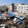 Bệnh viện Al Shifa ở thành phố Gaza. (Ảnh: AFP/TTXVN)