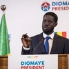 Ông Bassirou Diomaye Faye phát biểu tại cuộc họp báo ở Dakar, Senegal, ngày 25/3/2024. (Ảnh: AFP/TTXVN)