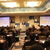 Toàn cảnh Hội nghị xúc tiến đầu tư tỉnh Đồng Nai tại Nhật Bản. (Ảnh: Phạm Tuân/TTXVN)