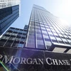 Trụ sở Ngân hàng JPMorgan Chase tại New York, Mỹ. (Ảnh: AFP/TTXVN)