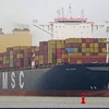 Tàu chở container MCS Aries. (Ảnh: IRNA/TTXVN)