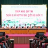 Hội nghị tiếp xúc cử tri huyện Kiến Thụy, chuẩn bị cho Kỳ họp thứ 7, Quốc hội khóa XV. (Ảnh: Hoàng Ngọc/TTXVN)