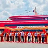 Chính thức khai trương tàu cao tốc Thành phố Hồ Chí Minh-Côn Đảo. (Nguồn: Báo Pháp luật Thành phố Hồ Chí Minh)