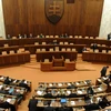Toàn cảnh một phiên họp Quốc hội của Slovakia ở thủ đô Bratislava. (Ảnh: AFP/TTXVN)