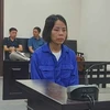 Bị cáo Nguyễn Thu Hương tại phiên tòa. (Nguồn: Báo Công an Nhân dân)