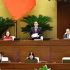 Phó Chủ tịch Quốc hội Nguyễn Đức Hải điều hành phiên họp chiều 7/6. (Ảnh: Minh Đức/TTXVN)