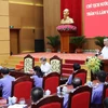 Chủ tịch nước Tô Lâm phát biểu kết luận tại buổi làm việc với Viện Kiểm sát Nhân dân Tối cao. (Ảnh: Nhan Sáng/TTXVN)
