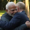 Tổng thống Nga Vladimir Putin đã có cuộc hội đàm với Thủ tướng Ấn Độ Narendra Modi. (Nguồn: AFP/Getty Images)