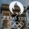 Biểu tượng Olympic và Paralympic 2024 tại Paris, Pháp. Ảnh: AFP/TTXVN