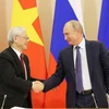 Tổng thống Vladimir Putin hội đàm với Tổng Bí thư Nguyễn Phú Trọng thăm chính thức Liên bang Nga (Sochi, 6/9/2018). (Ảnh: Trí Dũng/TTXVN)