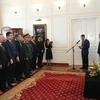 Ngày 25/7/2024, Đại sứ quán Việt Nam tại Liên bang Nga mở sổ tang và tổ chức lễ viếng Tổng Bí thư Nguyễn Phú Trọng. Ảnh: Duy Trinh - PV TTXVN tại Liên bang Nga