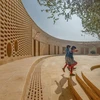 Trường nữ sinh Rajkumari Ratnavati. (Nguồn: Architectmagazine)