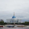 Cung Akorda (tiếng Kazakh nghĩa là Cung trắng) là dinh thự của Tổng thống Cộng hòa Kazakhstan. Ảnh: Tâm Hằng - PV TTXVN tại LB Nga