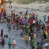 Lễ hội Jitiya Vrat là một trong những lễ hội quan trọng của người theo đạo Hindu. (Nguồn: Hindustan Times/Getty Images)