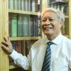 Chân dung ông Nguyễn Viết Chức, Viện trưởng Viện nghiên cứu văn hóa Thăng Long. (Ảnh: Minh Sơn/Vietnam+)