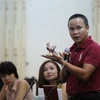 12 con giáp Quý Linh, một sản phẩm thủ công mỹ nghệ độc đáo sẽ được làm giải thưởng cho các tác phẩm xuất sắc. (Ảnh: Minh Sơn/Vietnam+)