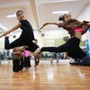 Lớp học nhảy dành cho các vũ công nhí của cặp đôi Viết Thành - Quỳnh Trang. (Ảnh: Minh Sơn/Vietnam+)