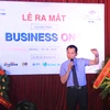Ông Ngô Minh Tuấn, Chủ tịch Học viện CEO Việt Nam cho biết: BUSINESS ONE là thành quả của 7 năm ấp ủ của ông. (Ảnh: PV/Vietnam+)