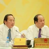 Bộ trưởng Bộ Thông tin và Truyền thông Trương Minh Tuấn. (Ảnh: Minh Sơn/Vietnam+)