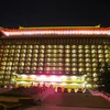 Khách sạn The Grand là một địa danh nổi tiếng của thành phố Đài Bắc với hình dáng của một cung điện 14 tầng. (Ảnh: Minh Sơn/Vietnam+)