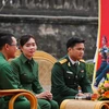 Đỗ Thanh Trà là một trường hợp nữ hiếm hoi xin được thực hiện nghĩa vụ quân sự trong năm 2018. (Ảnh: Minh Sơn/Vietnam+)