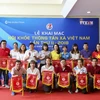 Hội khỏe Thông tấn xã 2018 thu hút gần 100 vận động viên tham gia thi đấu. (Ảnh: Minh Sơn/Vietnam+)