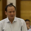 Ông Nguyễn Nhật - Thứ trưởng Bộ Giao thông vận tải. (Ảnh: Minh Sơn/Vietnam+)
