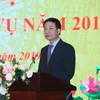 Bộ trưởng Bộ Thông tin và Truyền thông Nguyễn Mạnh Hùng. (Ảnh: Minh Sơn/Vietnam+)