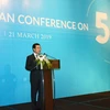 Bộ trưởng Nguyễn Mạnh Hùng cho biết, 5G sẽ là lĩnh vực hợp tác trọng tâm của Đông Nam Á. (Ảnh: PV/Vietnam+)
