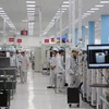 Tổ hợp nhà máy sản xuất thiết bị điện tử thông minh VinSmart đã chính thức khánh thành giai đoạn 1. (Ảnh: Minh Sơn/Vietnam+) 