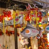 Ngày 6/9, Trung tâm Bảo tồn di sản Thăng Long - Hà Nội đã tổ chức Lễ khai mạc chương trình vui Tết Trung thu với chủ đề “Trống hội trăng thu” nhằm tái hiện những hình ảnh, âm thanh tươi mới, rộn rã của Trung thu truyền thống. (Ảnh: Vietnam+)