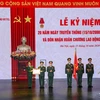 Tổng Công ty Viễn thông Viettel đã vinh dự được Đảng và Nhà nước trao tặng Huân chương Lao động hạng Nhì. (Ảnh: Minh Sơn/Vietnam+)