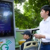 Viettel chính thức công bố khai trương kinh doanh thử nghiệm mạng 5G tại Hà Nội. (Ảnh: Minh Sơn/Vietnam+)
