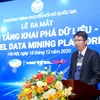 Ông Đặng Đức Thảo - Phó Giám đốc Trung tâm không gian mạng Viettel phát biểu tại lễ ra mắt. (Ảnh: PV/Vietnam+)