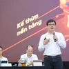 Ông Nguyễn Văn Khoa - Tổng Giám đốc FPT cho biết: 'Năm 2020 là cơ hội chưa từng có cho FPT'. (Ảnh: Minh Sơn/Vietnam+)