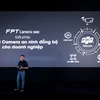 Ông Hoàng Việt Anh - Tổng Giám đốc FPT Telecom giới thiệu giải pháp Cloud Camera an ninh đồng bộ cho doanh nghiệp. (Ảnh chụp màn hình)