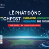 TECHFEST Việt Nam được tổ chức phối hợp giữa trực tiếp và trực tuyến. (Ảnh: Ban tổ chức)