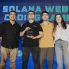 Đội Maius Pay đạt giải Nhất cuộc thi Solana Coding Camp. (Ảnh: Ban tổ chức)