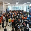 Hơn 2.000 người tham dự FPT Software Automotive Tech Show sáng ngày 30/7. (Ảnh: FPT)