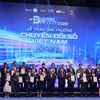 Các doanh nghiệp xuất sắc đoạt giải thưởng Vietnam Digital Awards năm 2022. (Ảnh: Minh Sơn/Vietnam+)