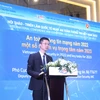 Ông Trần Đăng Khoa Phó Cục trưởng Cục An toàn thông tin chia sẻ về tình hình an toàn an ninh mạng Việt Nam năm 2022. (Ảnh: Minh Sơn/Vietnam+)