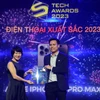  iPhone 15 Pro Max là mẫu điện thoại xuất sắc nhất năm 2023. (Ảnh: Tech Awards)