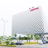 Viettel đã chính thức khai trương Trung tâm Dữ liệu Viettel IDC, tại Khu công nghệ cao Hòa Lạc (Hà Nội). (Ảnh: Minh Sơn/Vietnam+)