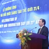 Bộ trưởng Huỳnh Thành Đạt phát biểu tại sự kiện. (Ảnh: Bộ Khoa học và Công nghệ)