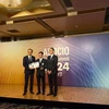 Học viện Công nghệ Bưu chính viễn thông giành Giải thưởng Giáo dục Số tại ASOCIO DX Award 2024. (Ảnh: VINASA)