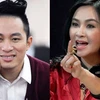 Thanh Lam và Tùng Dương không chỉ là cặp đôi 'hợp cạ' khi hát chung mà còn rất thân thiết ở ngoài đời... (Ảnh: CTS)