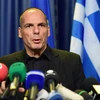  Phát biểu tại cuộc họp báo bên lề Hội nghị các Bộ trưởng Tài chính khu vực Eurogroup ở Brussels, Bỉ ngày 27/6, Bộ trưởng Tài chính Hy Lạp Yanis Varoufakis (ảnh) cho biết nước này sẽ tiếp tục các vòng đàm phán với nhóm chủ nợ quốc tế nhằm giải quyết cuộc 